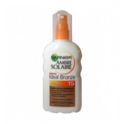 GARNIER SOLAR AMBER IDEAL BRONZE LATTE SPRAY FP.15 PROTECTIVE 200ML - Picture 1 of 1