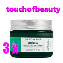 3 x THE BODY SHOP EDELWEISS...
