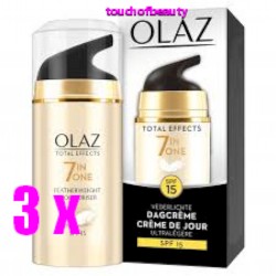 3 x Olaz 7 in one crema...